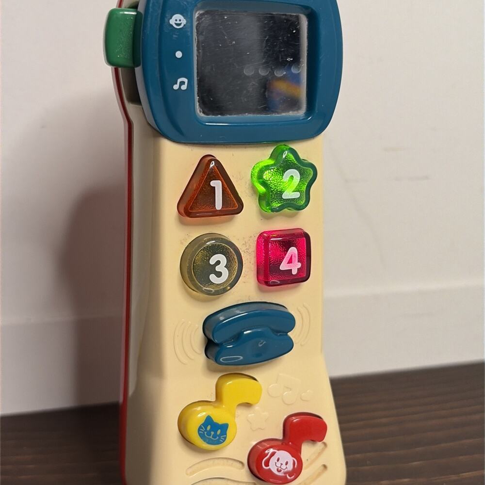 VTech Little Smart Tiny Touch Plus Phone Tested Working Batteries Included - Picture 8 of 10